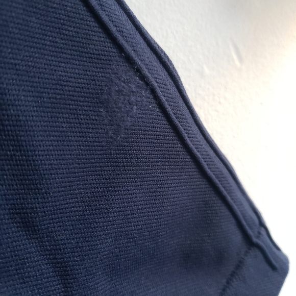 SPANX Look At Me Now Seamless Leggings Tights Navy Blue Small high rise - Picture 12 of 12